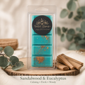 Sandalwood & Eucalyptus Clamshell Snap Bar