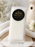 White Musk Clamshell Snap Bar