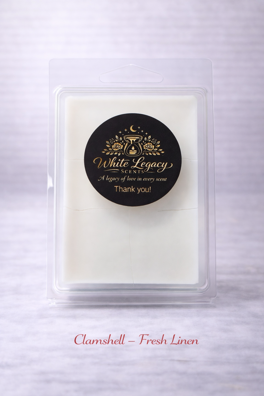 Fresh Linen Clam Shell