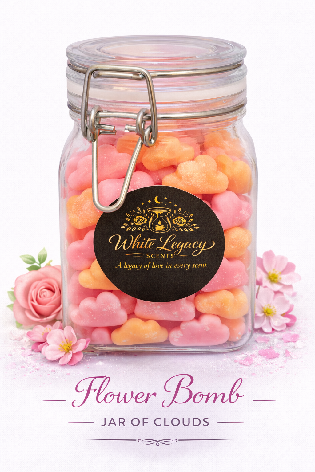 Flower Bomb Jar Of Clouds