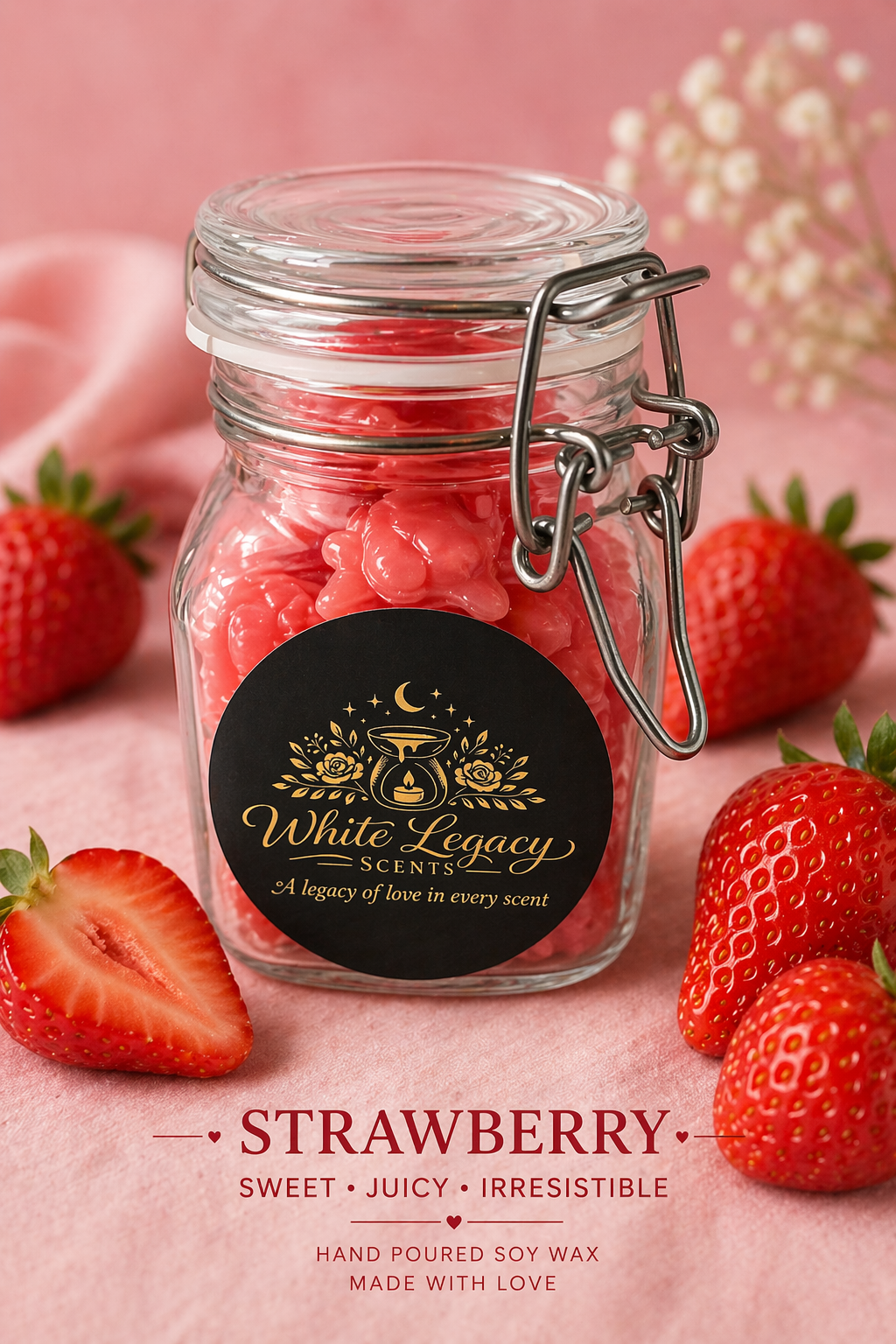 Strawberry Jar Of Turtles