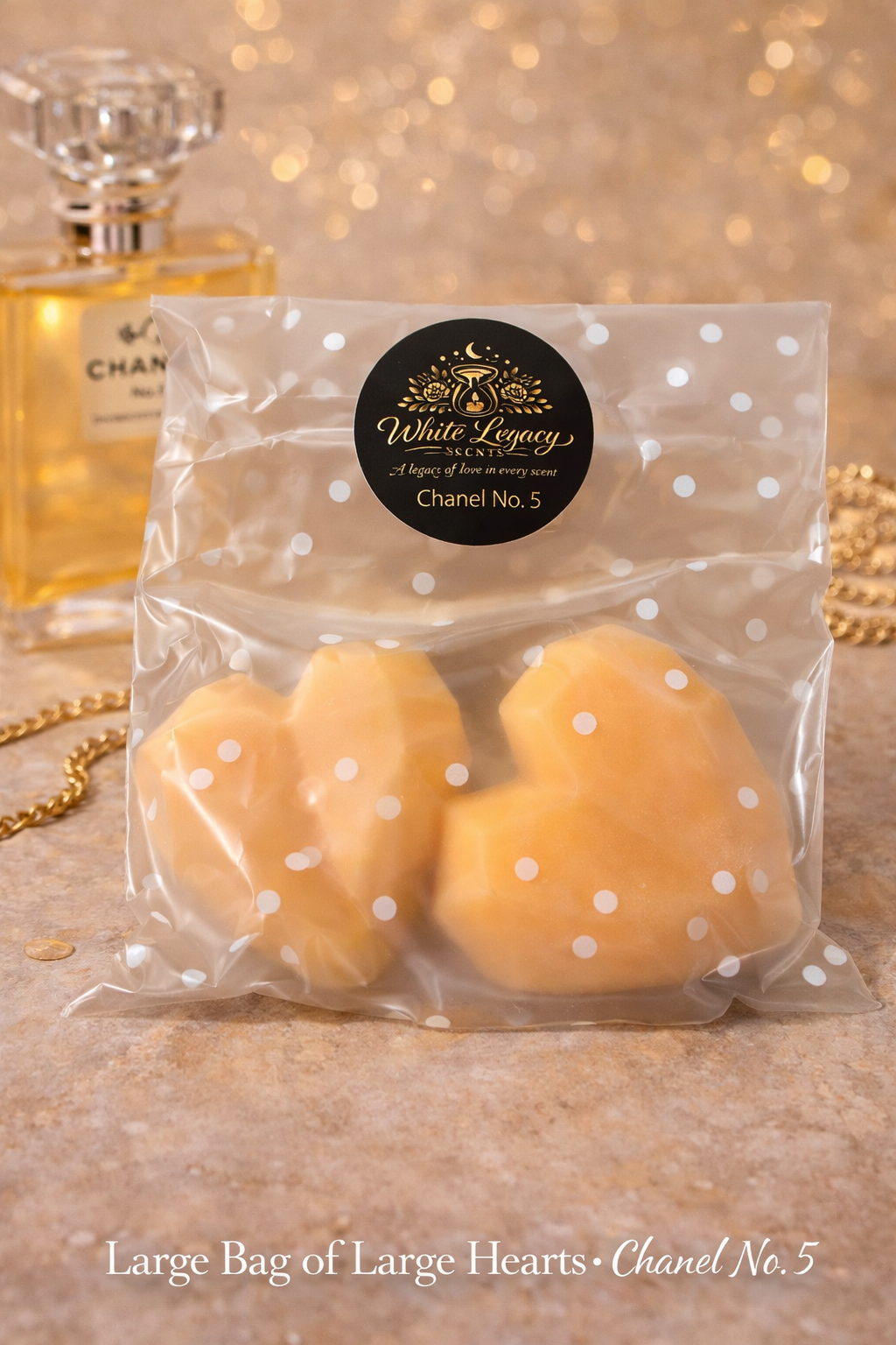 Chanel No 5 Large Hearts In A Large Bag