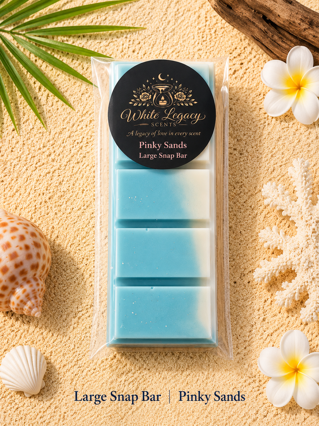 Pinky Sands Large Snap Bar