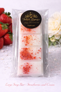 Strawberries & Cream Large Snap Bar