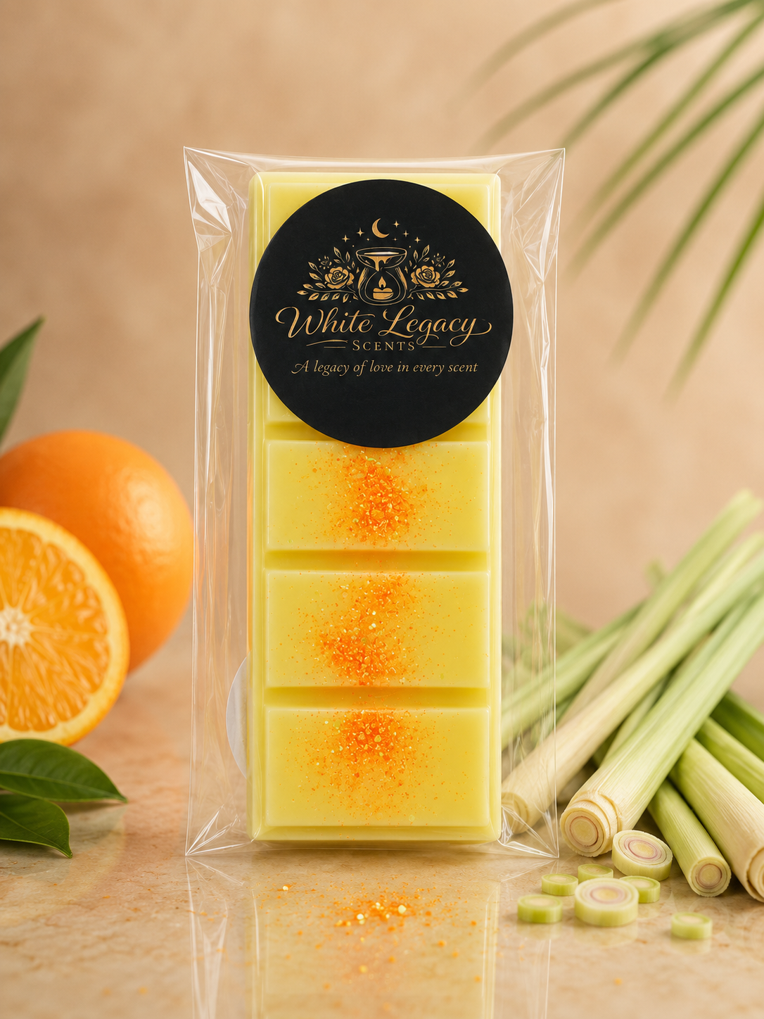 Ciffy Orange & Lemongrass Large Snap Bar