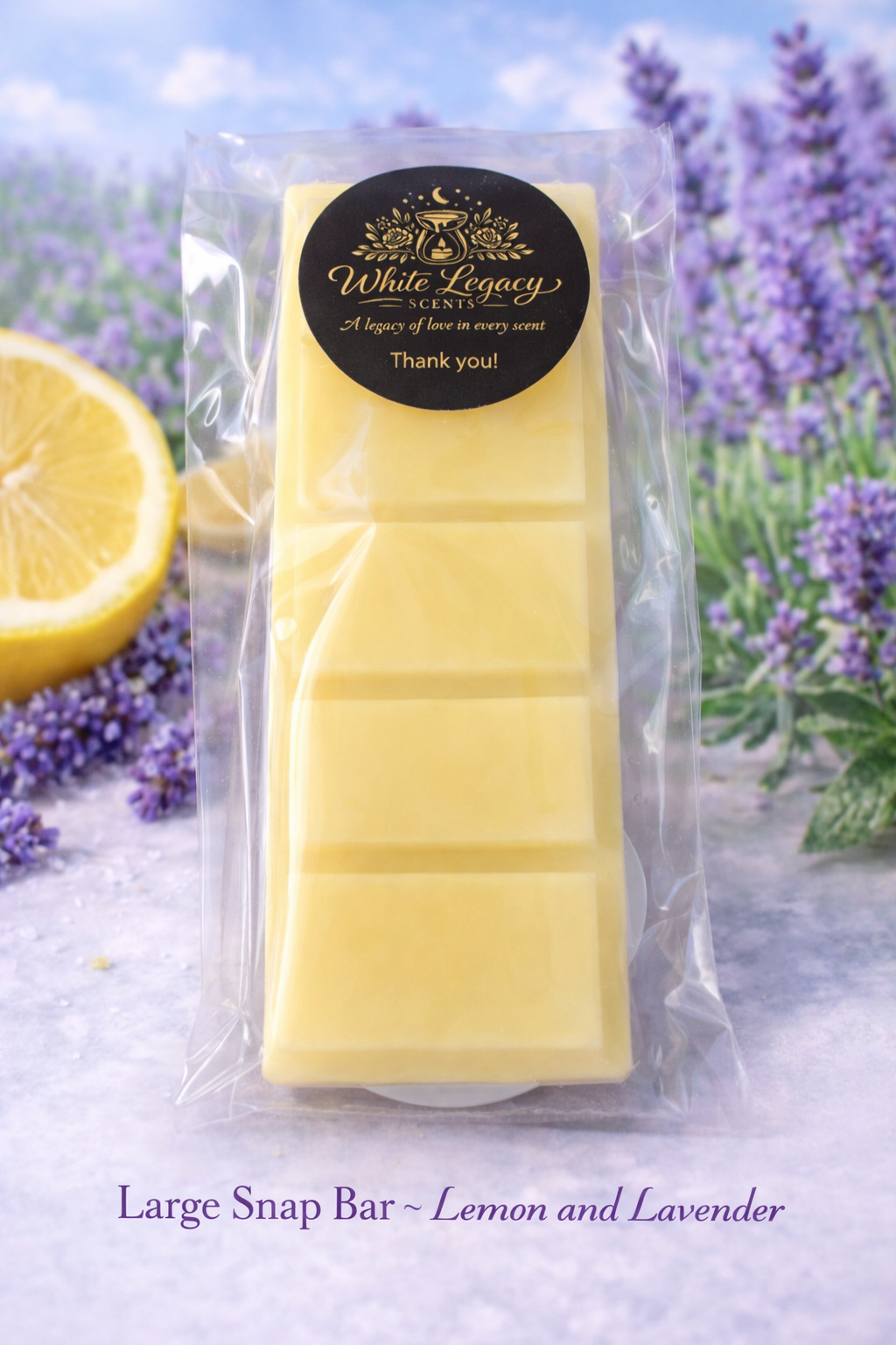 Lemon & Lavender Large Snap Bar