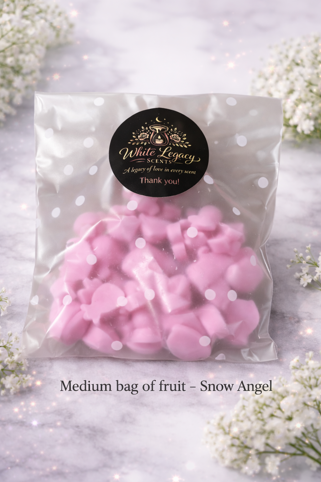 Snow Angel Fruits In A Medium Bag