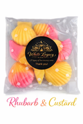 Rhubarb & Custard Medium Bag Sea Shells