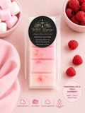 Marshmallow & Fresh Raspberry Medium Snap Bar