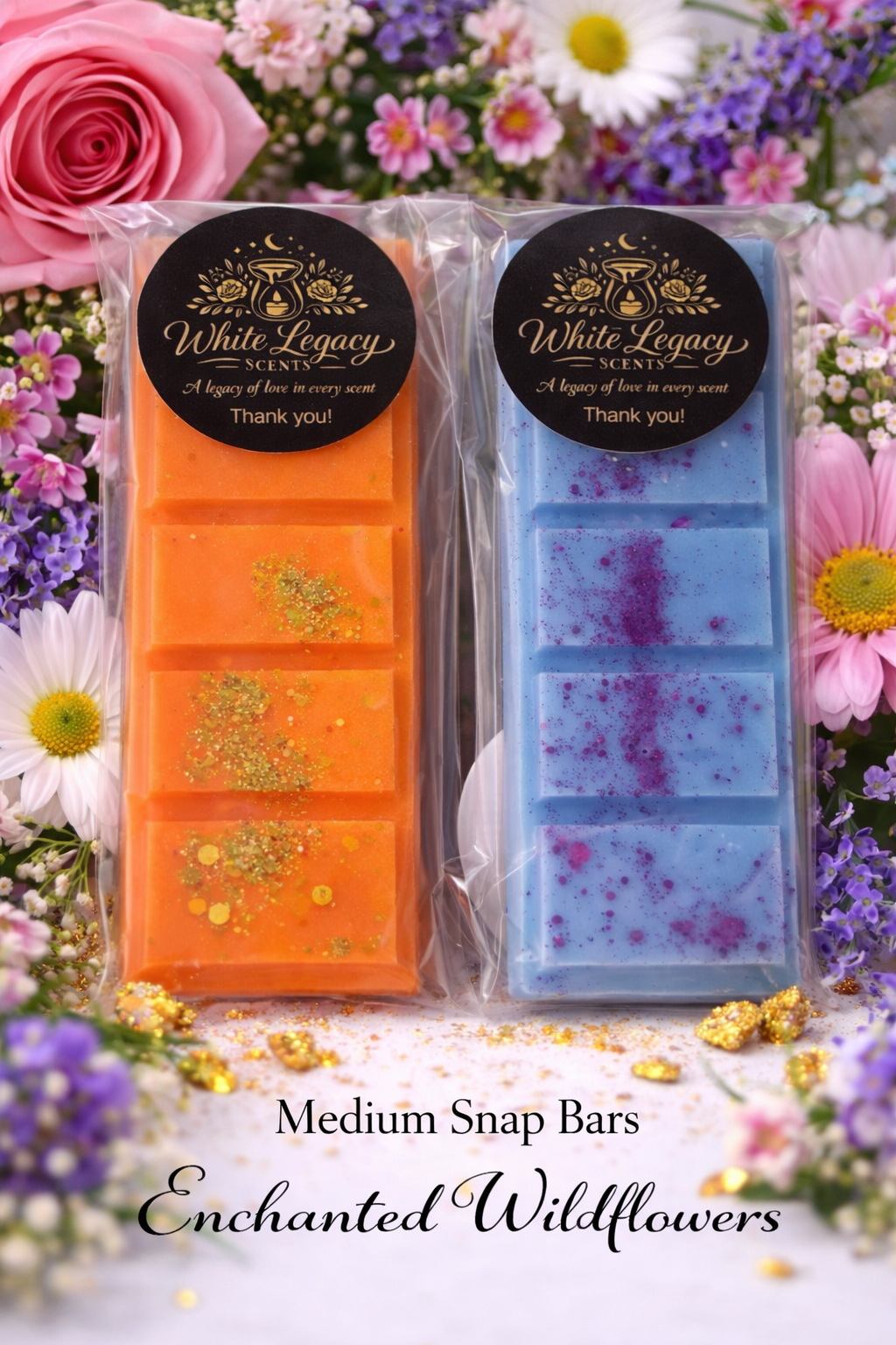 Enchanted Wildflowers Medium Snap Bar