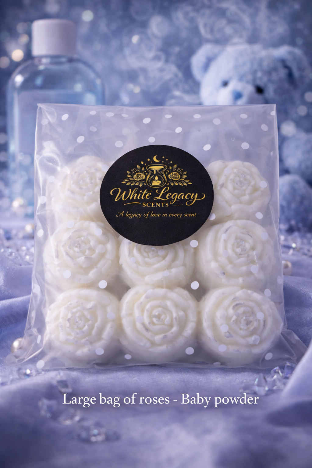 Baby Powder Roses In A Large Bag
