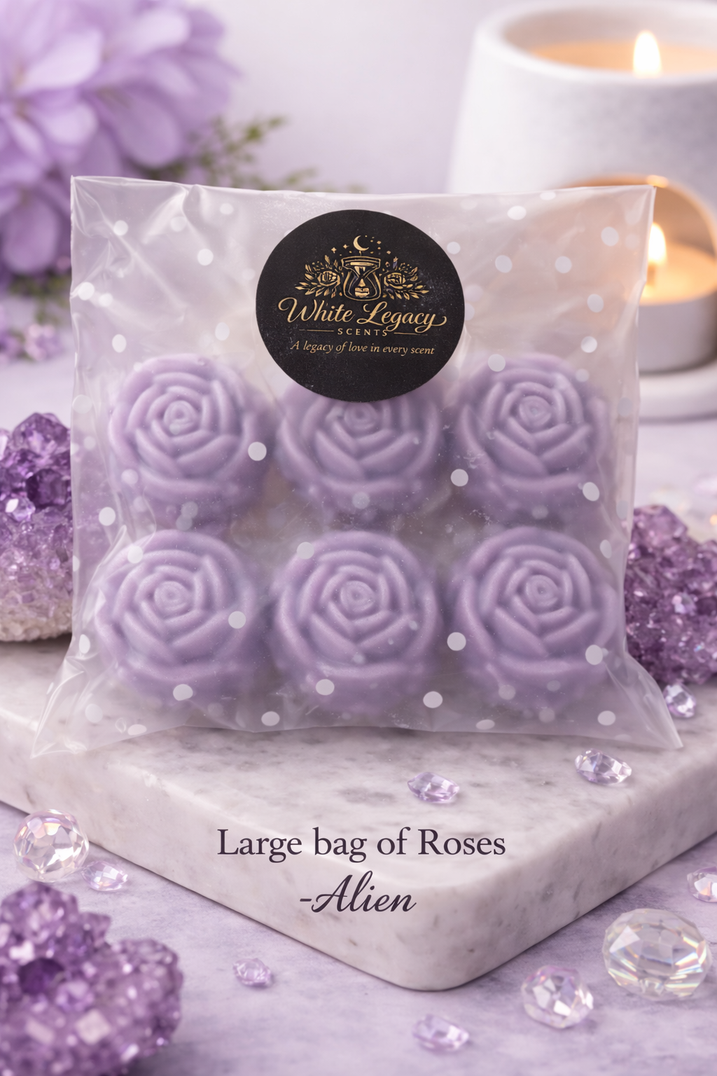 Alien Roses In A Large Bag