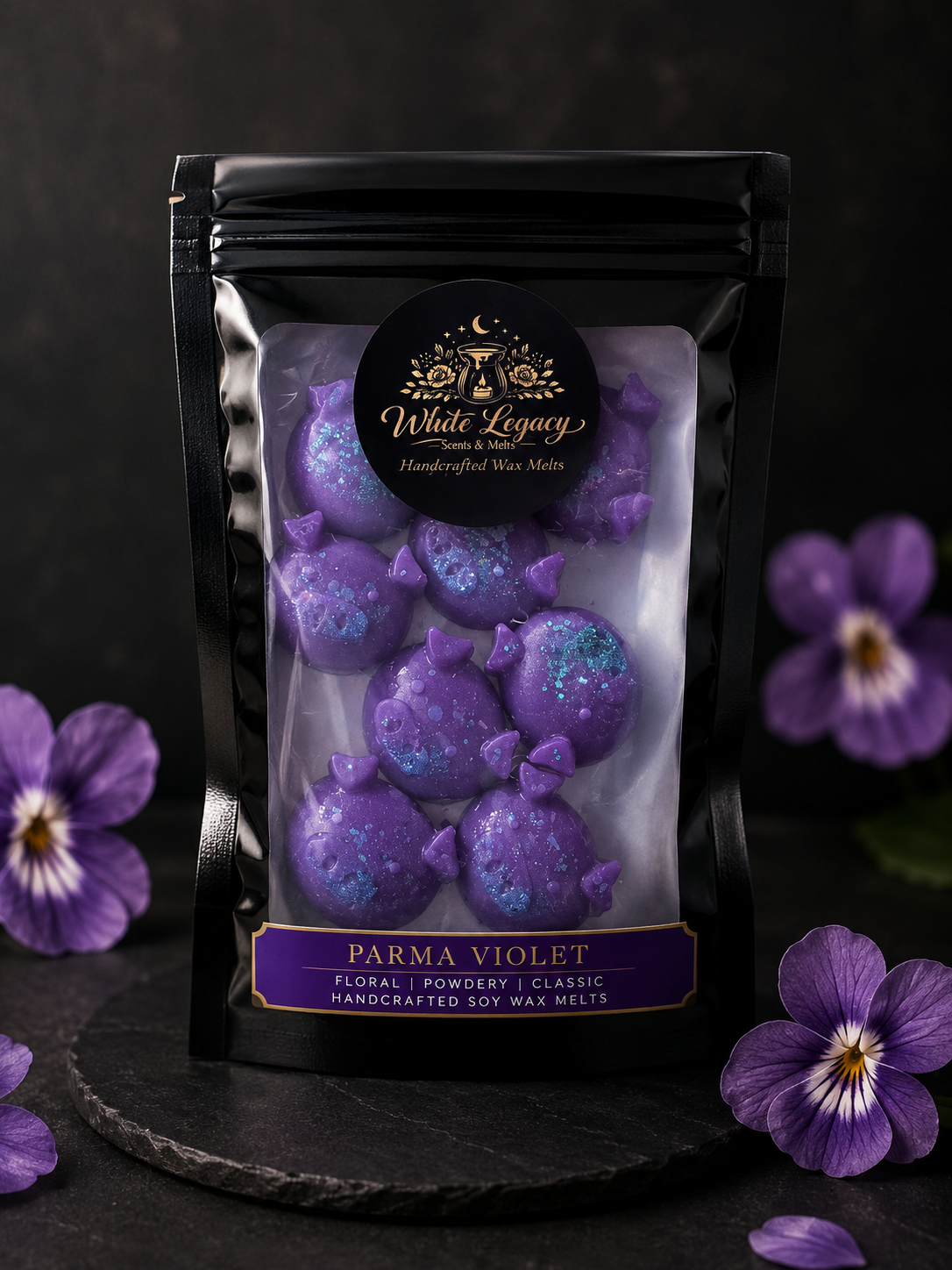 Parma Violets Small Mylar Bag (Pigs)