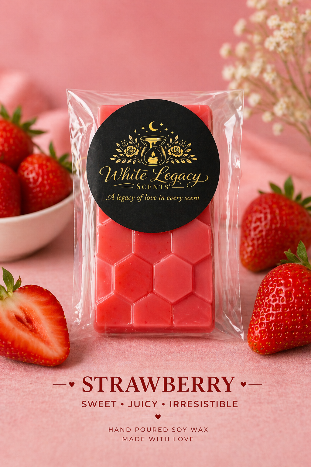 Strawberry Small Snap Bar