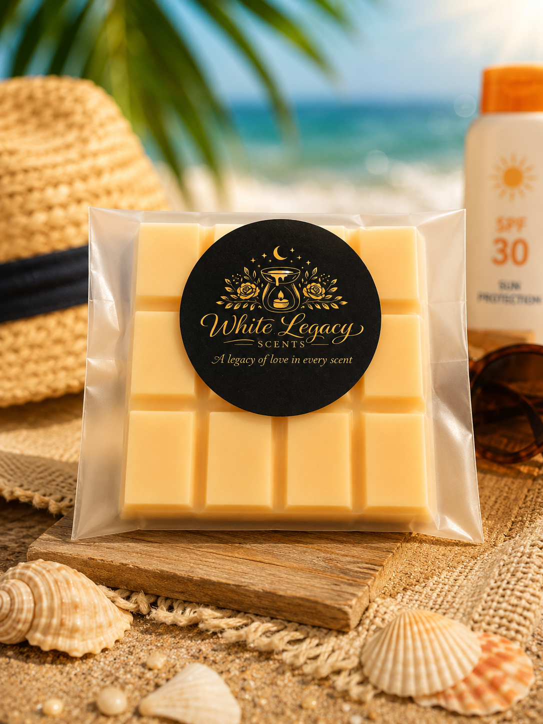 Sun Cream Square Snap Bar